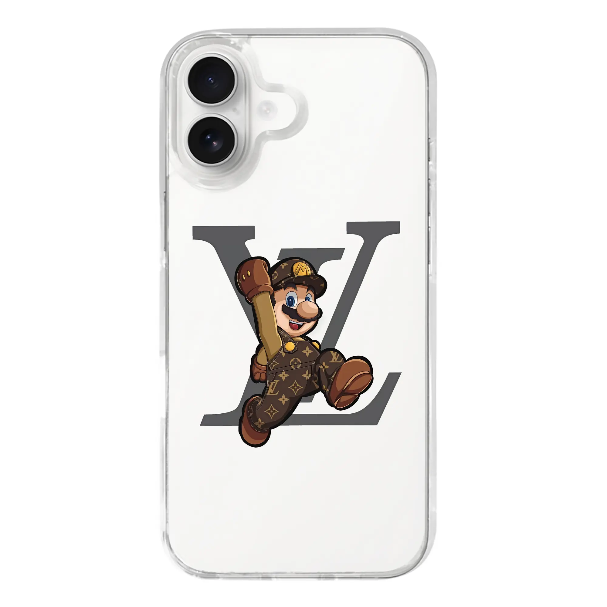 マリオ グッズ マリオ - iPhone 17シリーズ 透明スマホケース – 薄型・耐衝撃・精密フィット保護カバー